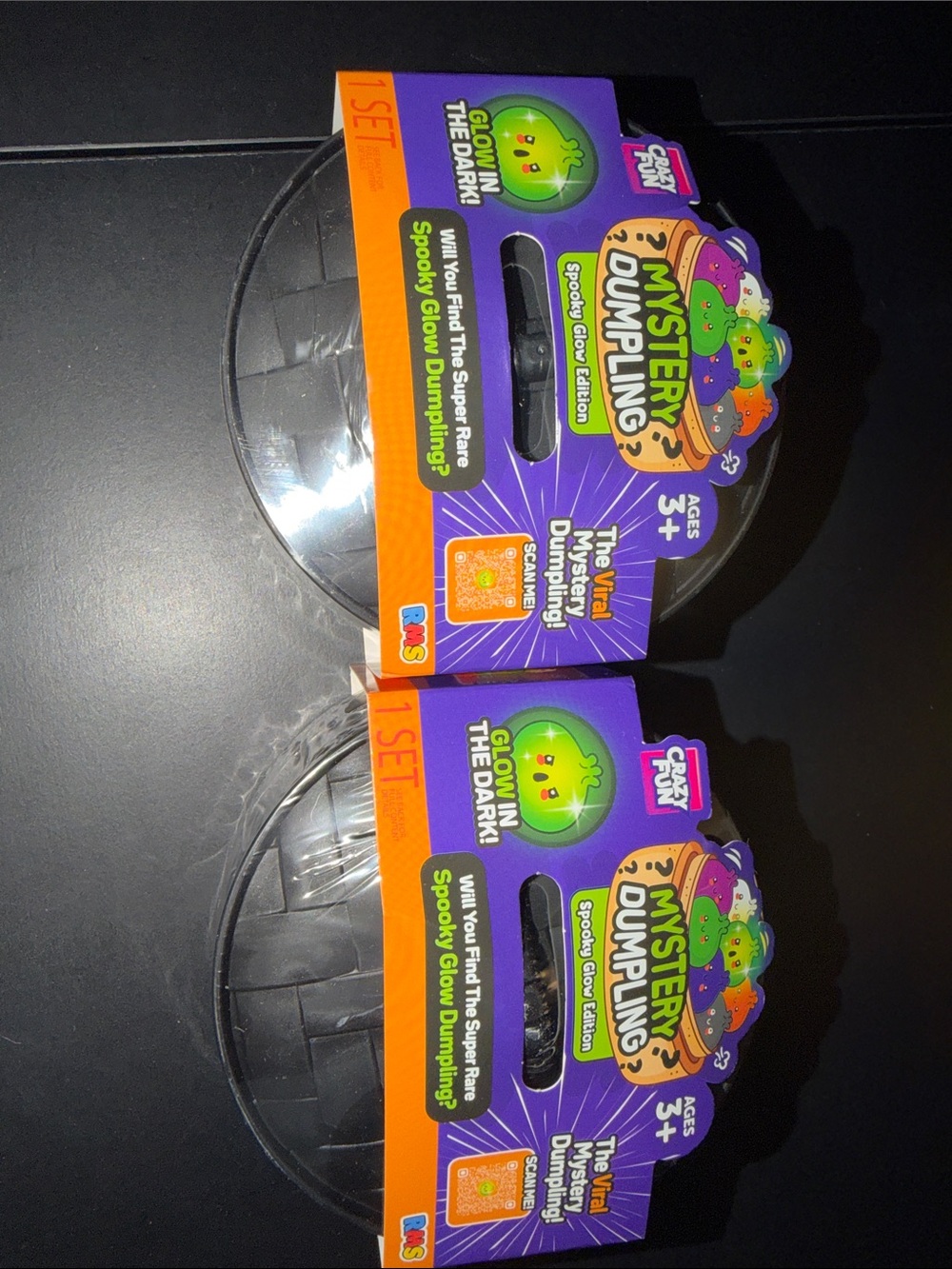 Mystery Dumpling Spooky Glow Party Favor - Purple